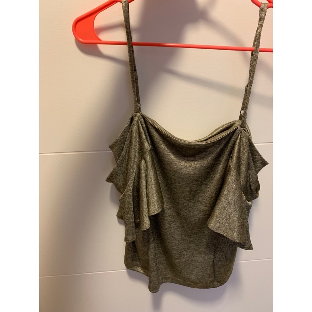 South Moon Under Gold Shimmery Top. Never worn!